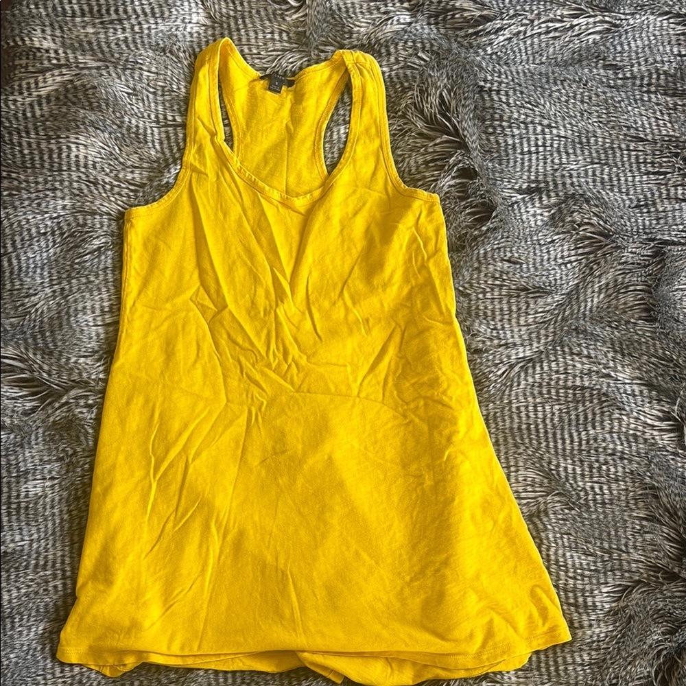 Vibrant Yellow Tank Dress